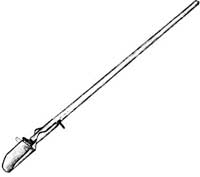 An old post-hole digger can be turned into a shovel-like tool for trenching, transplanting and general gardening chores.